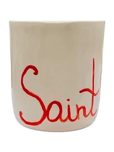 Стакан ручной работы с надписью «Saint-Petersburg», полуфарфор, 150 мл