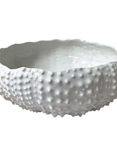 Салатник морской ёж ручной работы VELES «Звезда Элендиля», фарфор, 750 мл