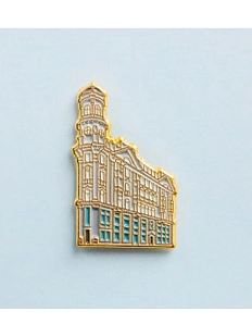 Металлический значок Heart of Moscow «Дом Йоффе» серия Петербург