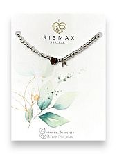 Браслет ручной работы с буквой A и сердцем, нержавеющая сталь