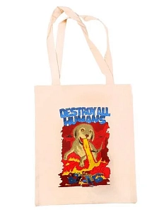 Сумка шоппер Barking Store «Догзилла», белый