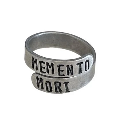 Кольцо ЭТО МЕТАЛЛ (IT IS METAL) «Memento mori» 17/19, металлическое, фото 1.