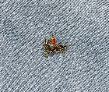 Металлический значок Heart of Moscow «Конёк-Горбунок» серия Сказки, фото 3.