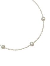 Чокер ручной работы ‭«Pearl», белый