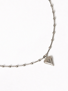 Колье ручной работы «Arrow», латунь, гематит