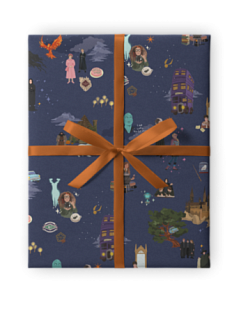 Упаковочная бумага «Гарри Поттер»