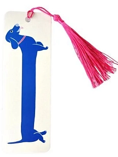 Закладка с кисточкой «Такса»