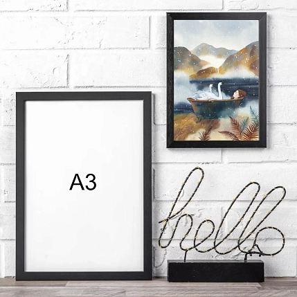 Постер интерьерный Анна Спешилова «Безмятежность», А4, фото 2.