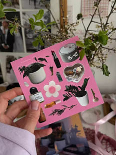 Стикерпак Опрокинутый лес «Алтарь», 12 х 12 см