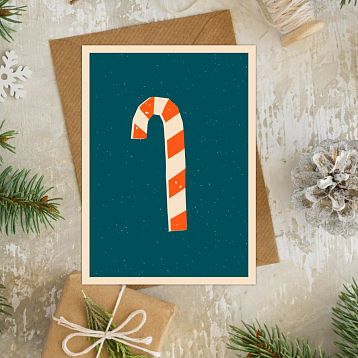 Набор открыток DARI DARI ретро на Новый год №3, 3 шт., фото 4.