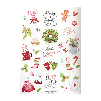 Стикерпак «Happy new Year», А5, фото 1.