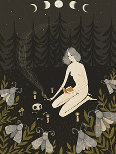 Открытка «Ритуал», Дворникова Александра