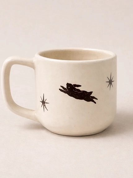 Кружка ручной работы Домик на дереве «Согрей свое сердце», белая, полуфарфор, 250 мл, фото 2.