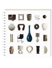 Блокнот на пружине Mitrozhe «Decoration», 15х15, 50 листов, белый