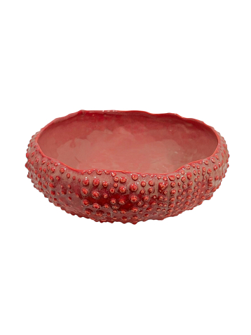 Салатник морской ёж ручной работы VELES «Поцелуй Арвен», фарфор, 750 мл, фото 1.