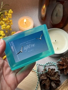 Мыло ручной работы Зажги меня «Небо», для рук и тела