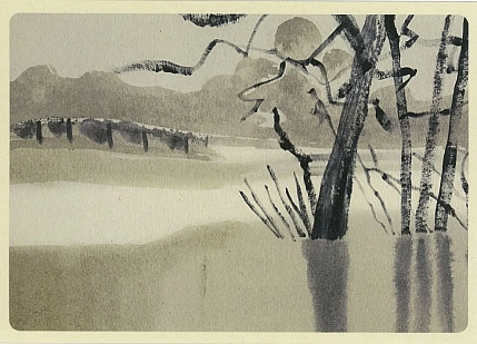 Открытка Максим Савва «Каменный остров», А6, фото 1.