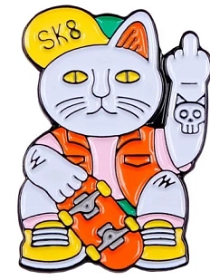 Металлический значок Barking Store «SK8»