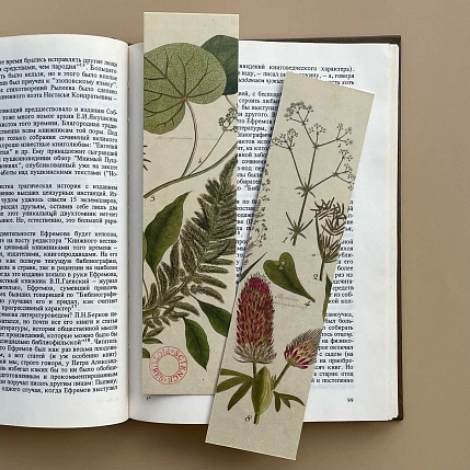 Закладка «Листья с красным» № 4, фото 1.