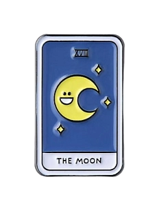 Значок эмалированный «Таро Луна»