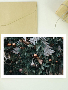 Открытка DARI DARI на Новый год «Елочные игрушки», А6