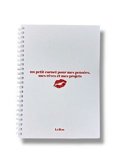 Блокнот «Un petit carnet» на пружине, А5, 50 листов, белый