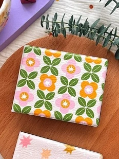 Обложка на студенческий билет «Цветочный»