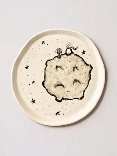 Тарелка «Маленький принц», керамика