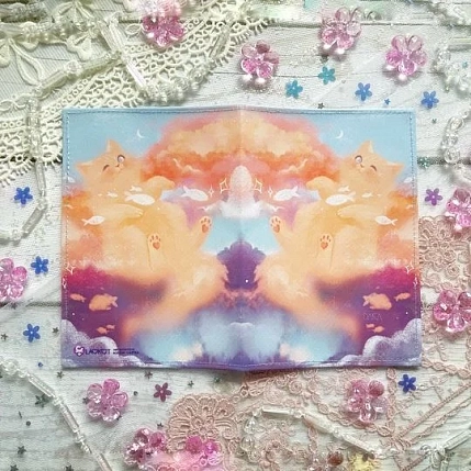 Обложка на паспорт Лавкот «Кото-облако», фото 3.