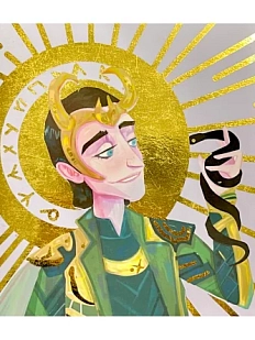 Блокнот «Марвел», 15 х 15, жёлтый