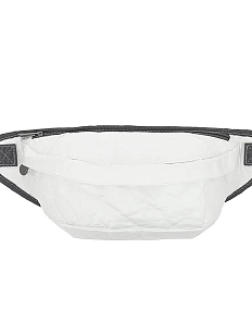 Поясная сумка Ranzel Bags «Baggy White», тайвек, белая