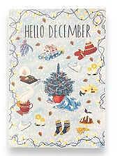 Стикерпак «Hello december», А5