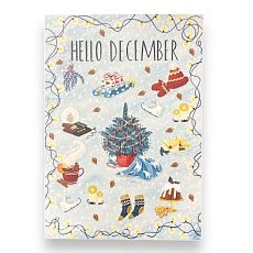 Стикерпак «Hello december», А5