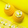 Бомбочка для ванны Boom Shop «Bee Happy», желтая, превью фото 3