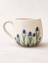 Кружка ручной работы Верба керамика «Гиацинт», круглая, керамика, 250 мл