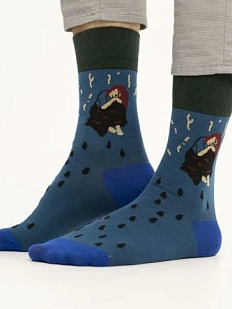 Носки «Алёнушка», р-р 38-41, серые