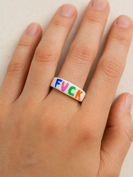 Кольцо «Fuck», фото 2.