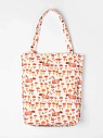 Сумка шоппер Забористый текстиль «Лошадки», хлопок, бежевый, превью фото 1