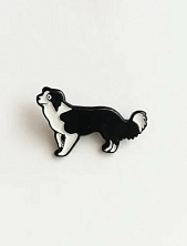 Металлический значок DARI DARI «Бордер-колли», 20 мм