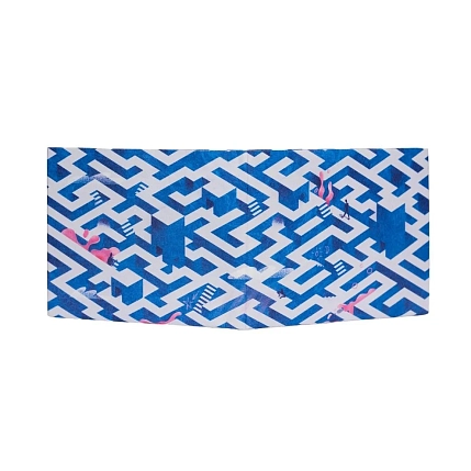 Кошелёк New Wallet «New Labyrinth», синий, фото 4.