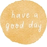 3D Стикер на телефон «Have a good day», желтый, объёмный, 2,5 см, превью фото 1