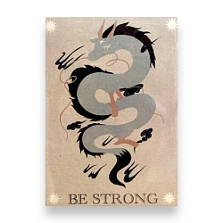 Открытка «Be strong», А6