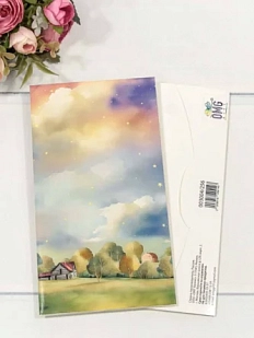 Конверт подарочный «Пейзаж №2»