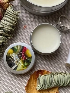 Твердые духи ручной работы «Лимонад», 10 г