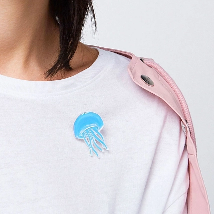 Брошь Monolama «Медуза», фото 3.