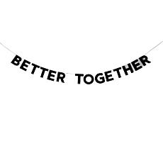 Гирлянда «BETTER TOGETHER»