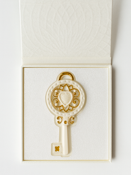 Игрушка новогодняя фарфоровая Bulygin «Ключик», фото 2.