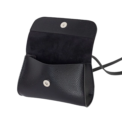 Сумка ручной работы «Roll», Kokosina bags, искусственная кожа, чёрный, фото 3.