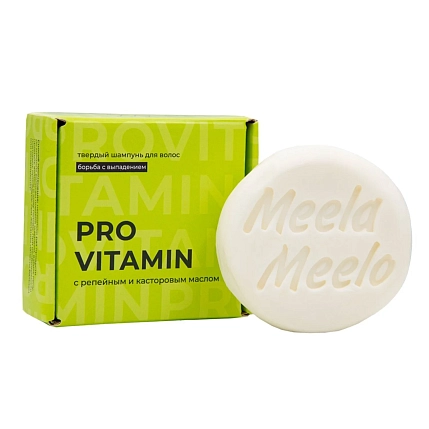 Твердый шампунь Meela Meelo «Pro Vitamin», с травяным ароматом, фото 2.