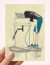 Открытка Максим Савва «Севкабель порт», А6